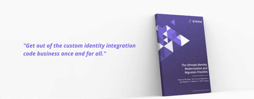 Identity Modernization & App Migration Checklist